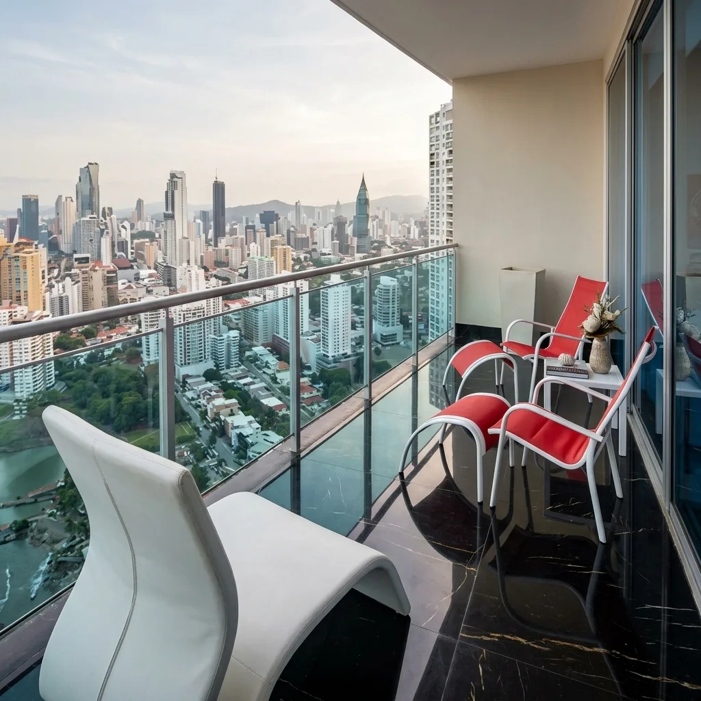 Aquamare PH 50B Penthouse Interior Design – Panama City
