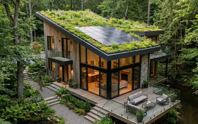 صديق للبيئة — صورة مرجعية معمارية
